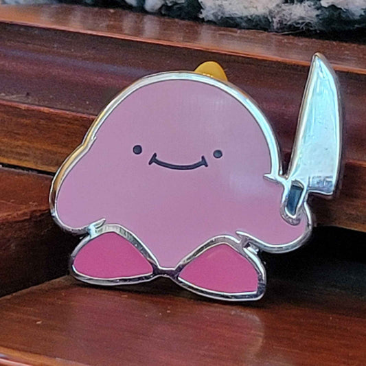 Knife Kirby Enamel Pin