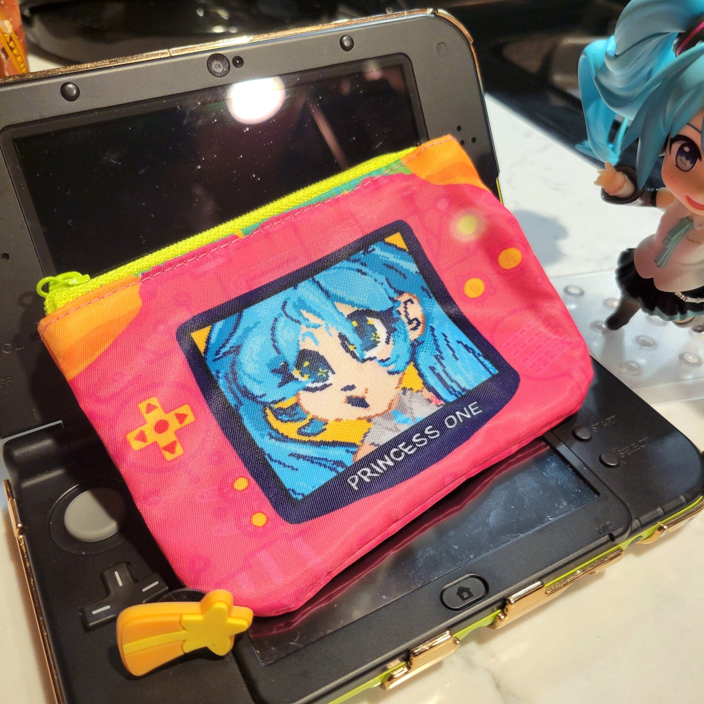 Handheld Game Console Zipper Pouch / Wallet - Pergerine Rabbit!!