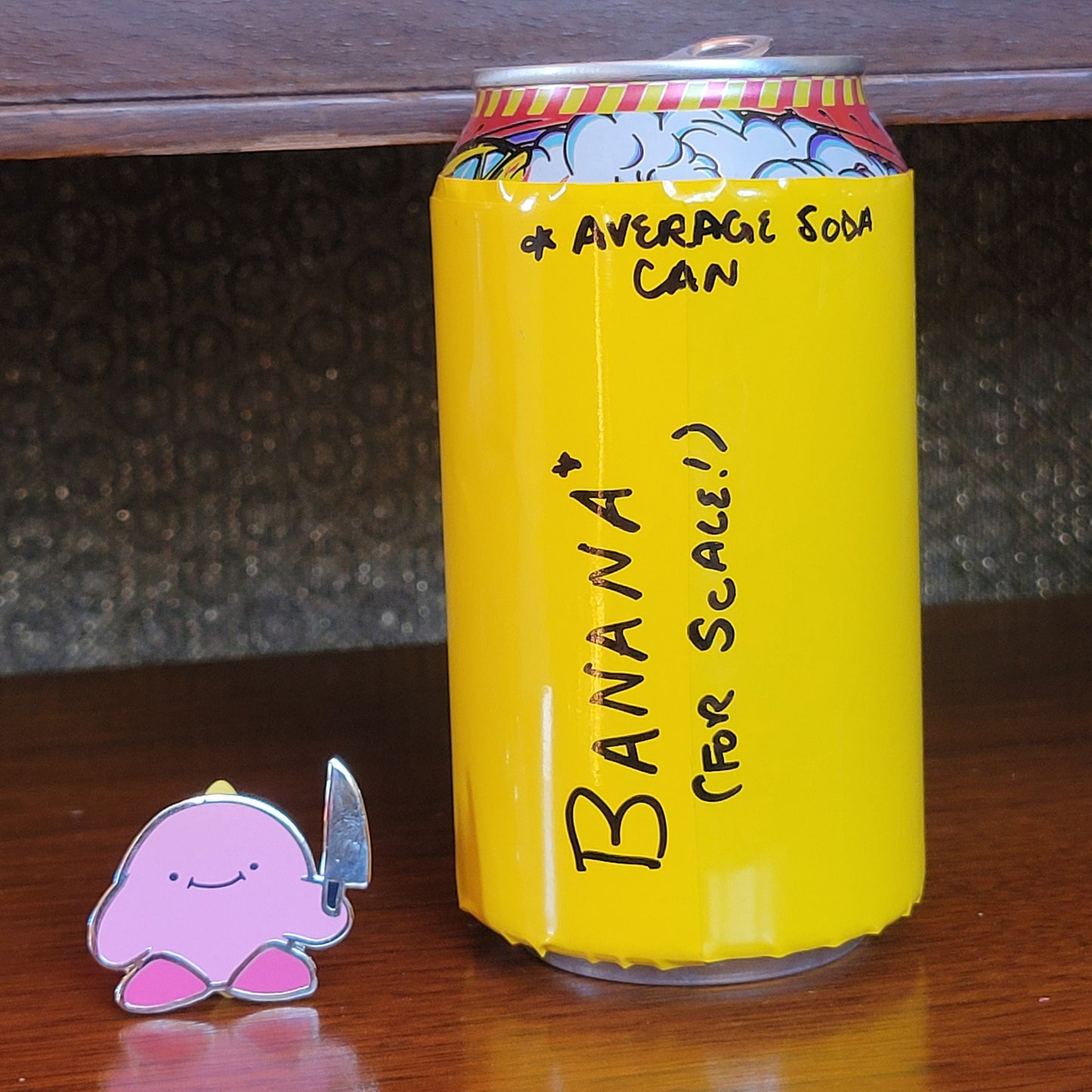 Knife Kirby Enamel Pin - Pergerine Rabbit!!