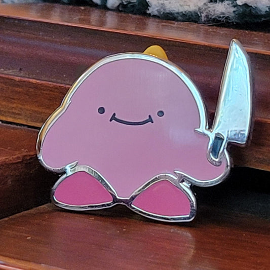 Knife Kirby Enamel Pin - Pergerine Rabbit!!