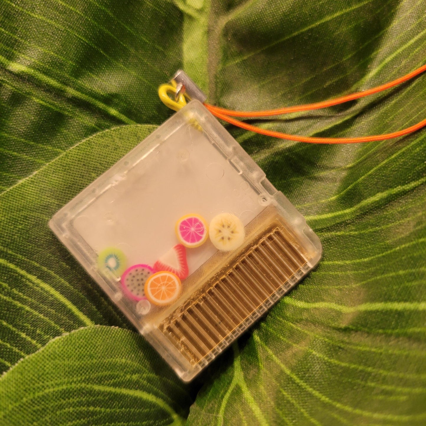Retro Game Cartridge Phone Charms/Keychains - SHAKER STYLE - Contain NO game Chip!! - Pergerine Rabbit!!