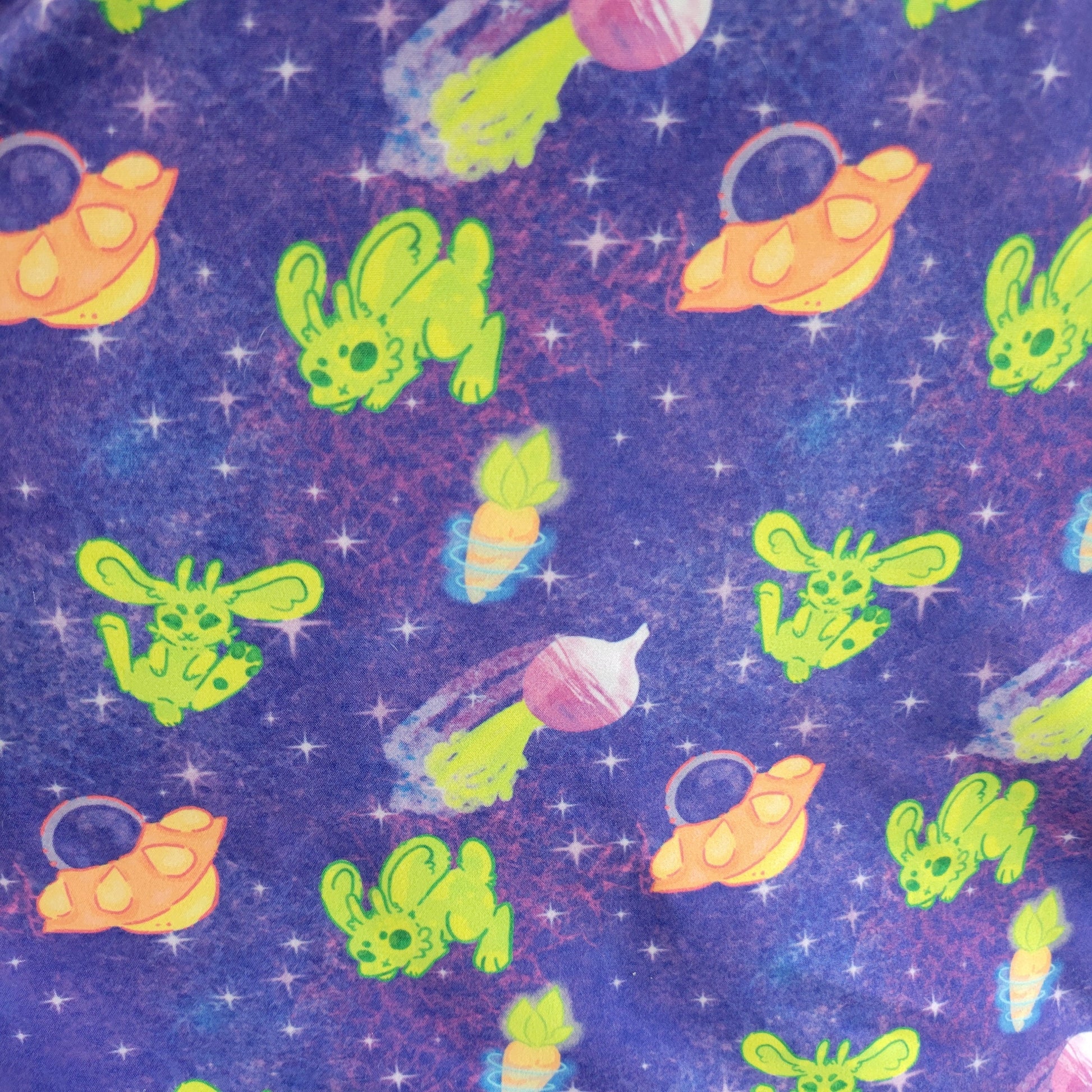 Alien Bunny Short Sleeve T-Shirt - Pergerine Rabbit!!