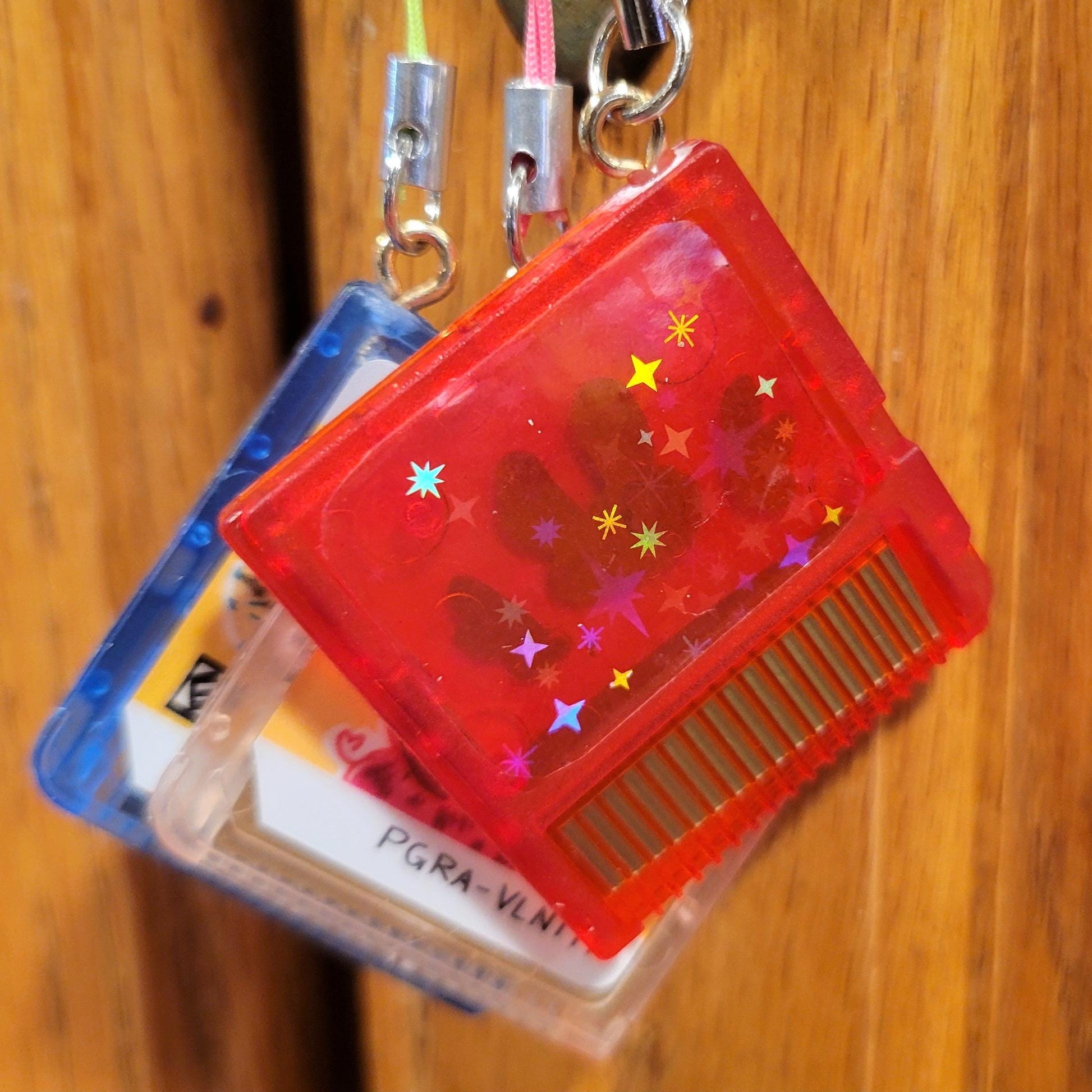 Retro Game Cartridge Phone Charms/Keychains - Contain NO game Chip!! - Pergerine Rabbit!!