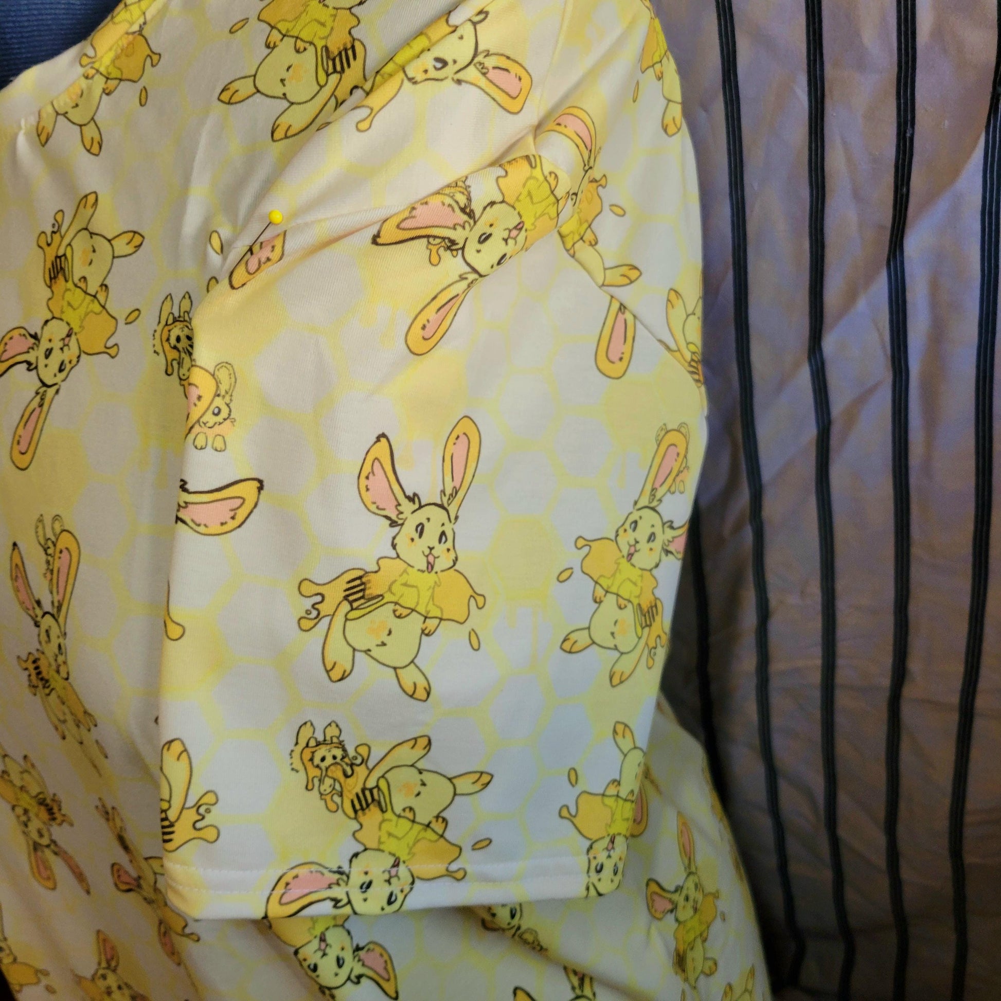 Honey Bunny Short Sleeve T-Shirt - Pergerine Rabbit!!