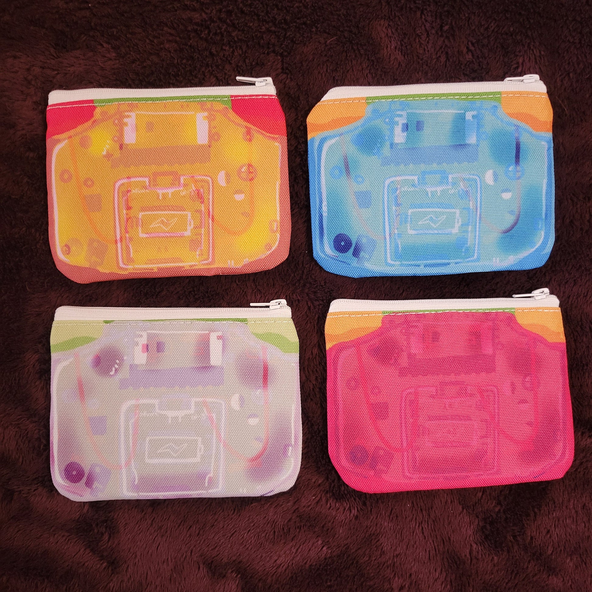 BLIND BAGS- Canvas Handheld Console Cosmetic Bags Wallet B-Grades - Pergerine Rabbit!!