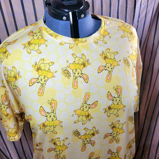 Honey Bunny Short Sleeve T-Shirt - Pergerine Rabbit!!